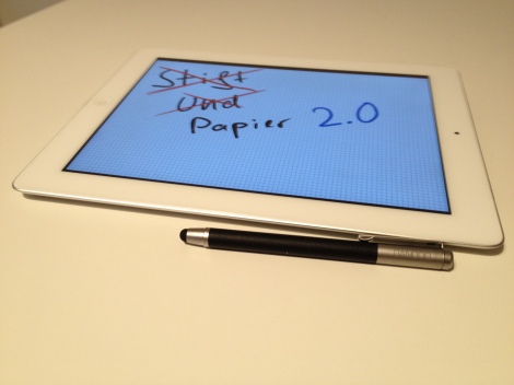 iPad ist "nur" Papier 2.0